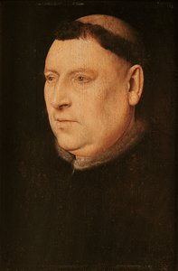 Portret van een monnik